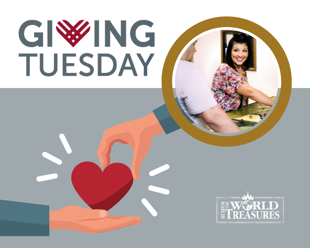 Giving Tuesday 2022 at Museum of World Treasures