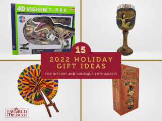 2022 Holiday Gift Ideas for Dinosaur and History Enthusiasts