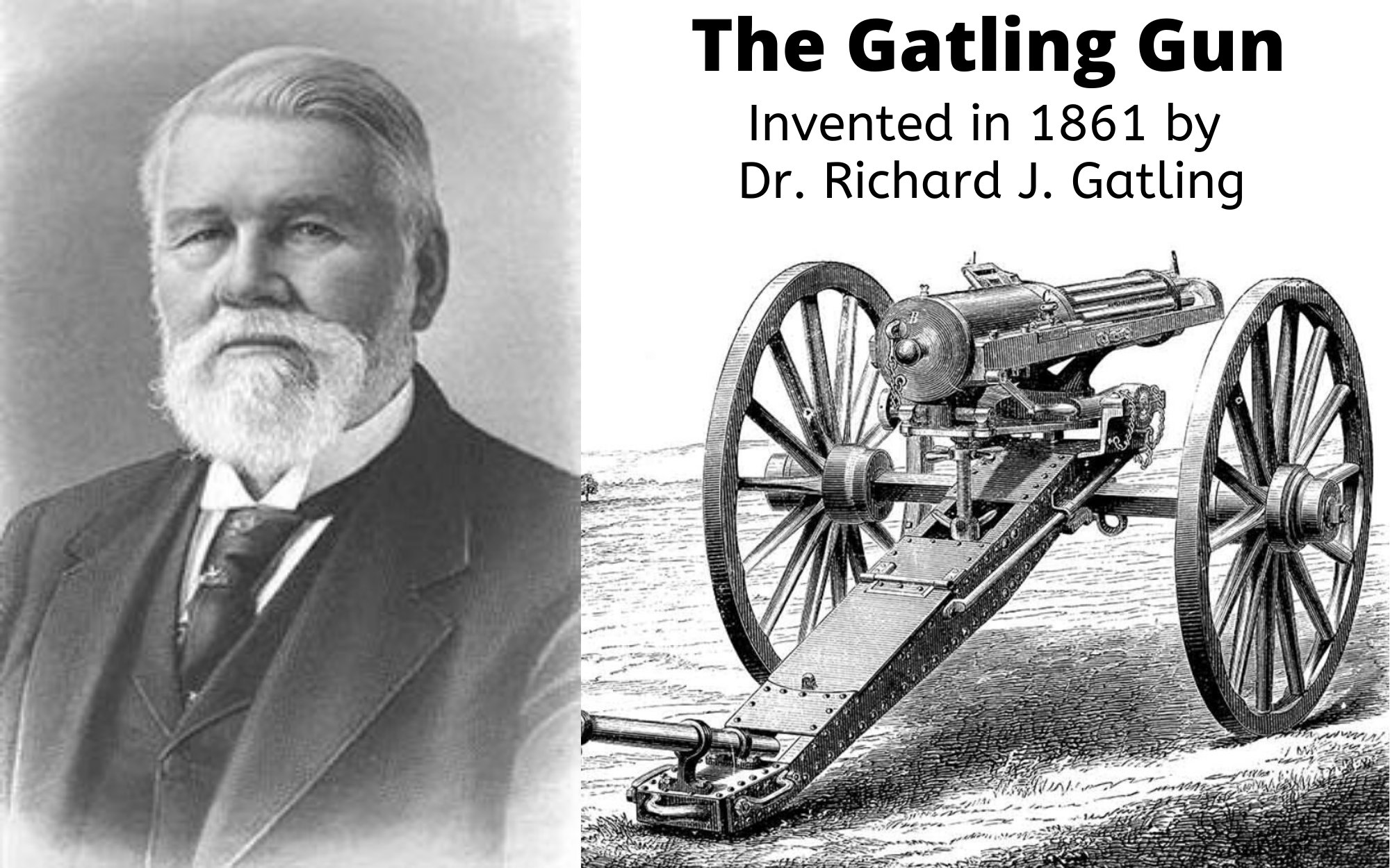 Fire Away: The History of the Gatling Gun | Blog | Museum of World Treasures