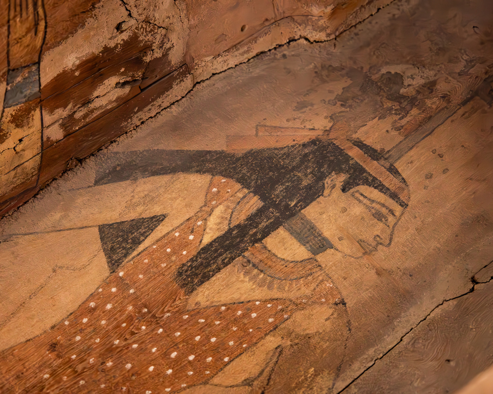 Image of painting on inner coffin