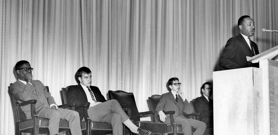 MLK Speaks at Southern Methodist University page image